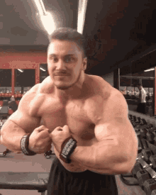 Muscle Chest Bounce GIF - Muscle Chest Bounce Bodybuilder GIFs