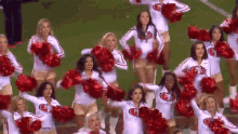 dancing cheerleaders 49ers synchronized energetic