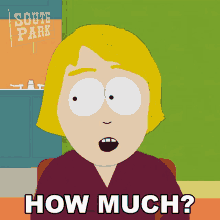How Much Linda Stotch GIF - How Much Linda Stotch South Park GIFs