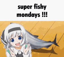 Super Fishy Mondays Youmu GIF - Super Fishy Mondays Youmu Touhou GIFs