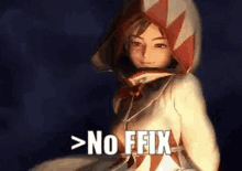 Nope Ffix GIF - Nope Ffix Final Fantasy GIFs