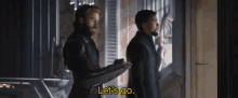 Tom And Harrison Captain America GIF - Tom And Harrison Captain America Black Panther GIFs