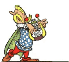 Cacofonix Asterix GIF - Cacofonix Asterix Obelix GIFs