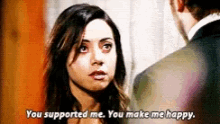 april ludgate andy dwyer parks and rec compliments you supported me