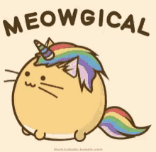 Magical Meow GIF - Magical Meow Unicorn GIFs