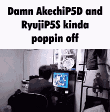 Ryuji P5s Akechi P5d GIF - Ryuji P5s Akechi P5d Osu GIFs