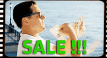 Sale By Jordan Belfort Sale GIF - Sale By Jordan Belfort Sale Throw GIFs