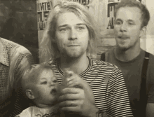 Kurt Cobain Baby GIF - Kurt Cobain Baby Nirvana GIFs