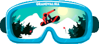 Grandvalira Ski Sticker - Grandvalira Ski Skiing Stickers