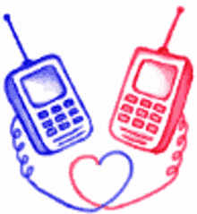 cell phones mobile phones love phones phones of love hearts