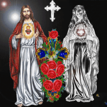 Mondj Egy Imátértünk Jesus Christ GIF - Mondj Egy Imátértünk Jesus Christ Blessed Virgin GIFs