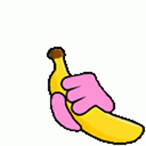 banana,hand,gif,animated gif,gifs,meme 