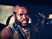 Mr T Mad Giggle GIF - Mr T Mad Giggle GIFs