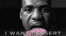 i want dessert donut eating lebron james lbj