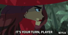 Its Your Turn Player Gina Rodriguez GIF - Its Your Turn Player Gina Rodriguez Carmen Sandiego GIFs