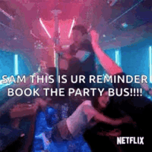 Sam This Is Your Reminder Book The Party Bus GIF - Sam This Is Your Reminder Book The Party Bus Smoke GIFs