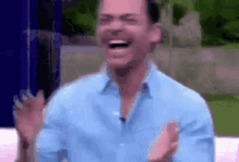 Hugo Castejon Laugh GIF - Hugo Castejon Laugh Clap GIFs