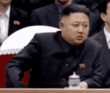 Kim Jong Un Nod GIF - Kim Jong Un Nod Clap GIFs