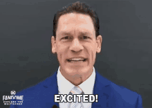 Excited John Cena GIF - Excited John Cena Dc Fandome GIFs