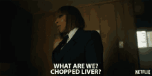 What Are We Chopped Liver GIF - What Are We Chopped Liver Annoyed GIFs
