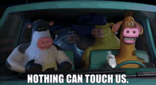 Barnyard Nothing Can Touch Us GIF - Barnyard Nothing Can Touch Us Invincible GIFs