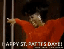 Happy St Pattis Day Irish GIF - Happy St Pattis Day Irish Dancing GIFs