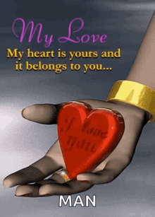 My Love My Heart GIF - My Love My Heart Yours GIFs