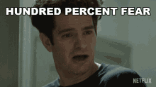 Hundred Percent Fear Jon Larson GIF - Hundred Percent Fear Jon Larson Andrew Garfield GIFs