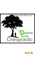 Optimal Life Chiropractic Sticker - Optimal Life Chiropractic Tree Stickers