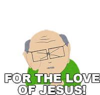 For The Love Of Jesus Herbert Garrison Sticker - For The Love Of Jesus Herbert Garrison Season12ep09 Stickers