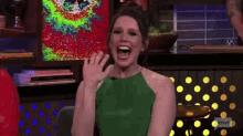 wwhl vanessa bayer hi waving wwhl vanessa bayer hi waving