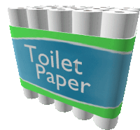 Toilet Paper Tissue Sticker - Toilet Paper Toilet Tissue Stickers