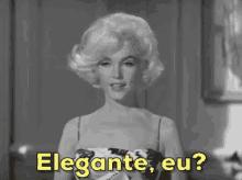 Elegante / Marilyn Monroe / Chique Bem GIF - Marilyn Monroe Elegant Chic GIFs