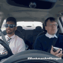Monkman Bobby Seagull GIF - Monkman Bobby Seagull Monkman And Seagull GIFs