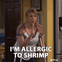 Im Allergic To Shrimp Allergies GIF - Im Allergic To Shrimp Allergies Food Allergy GIFs