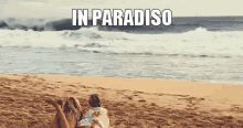 Paradiso Vacanza Vacanze Relax Rilassarsi Rilassato Rilassata Spiaggia Mare Estate GIF - Divertimento Divertirsi Heaven GIFs