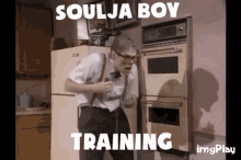 soulja boy beef training