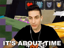 Its About Time Mooseplays GIF - Its About Time Mooseplays Finally GIFs