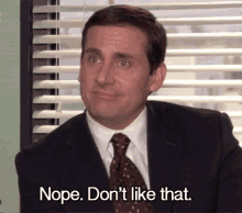 Steve Carrell Dont Like That GIF - Steve Carrell Dont Like That The Office GIFs