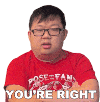 Youre Right Sungwon Cho Sticker - Youre Right Sungwon Cho Prozd Stickers