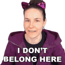 i dont belong here cristine raquel rotenberg simply nailogical nailogical this is not my place