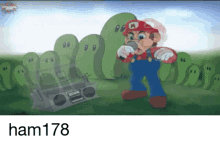 Ham178 Mario GIF - Ham178 Mario Beatboxing GIFs