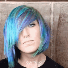 Colored Bob GIF - Colored Hair Bob Haircut Pastel Hair GIFs