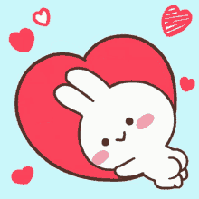 Mimineko Bunny GIF - Mimineko Bunny Cuddling GIFs