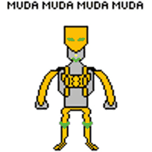 muda za warudo pixelart epicz muda za warudo pixelart epicz