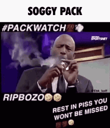 Soggy Soggy Pack GIF - Soggy Soggy Pack Rip Bozo GIFs