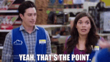 Superstore Amy Sosa GIF - Superstore Amy Sosa Yeah Thats The Point GIFs