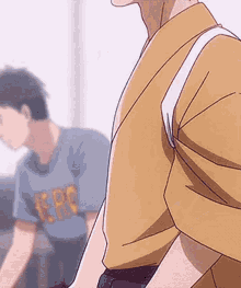 taichi mashima chihayafuru anime sweating nervous