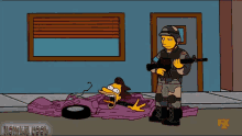 The Simpsons Lenny GIF - The Simpsons Lenny Scream GIFs