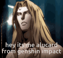 Castlevania Alucard GIF - Castlevania Alucard Genshin Impact GIFs